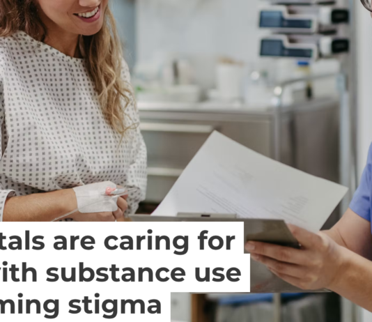 Substance use disorders are common pregnant people. Research shows a fear of stigma prevents these patients from seeking health care. Halfpoint Images/Getty Images